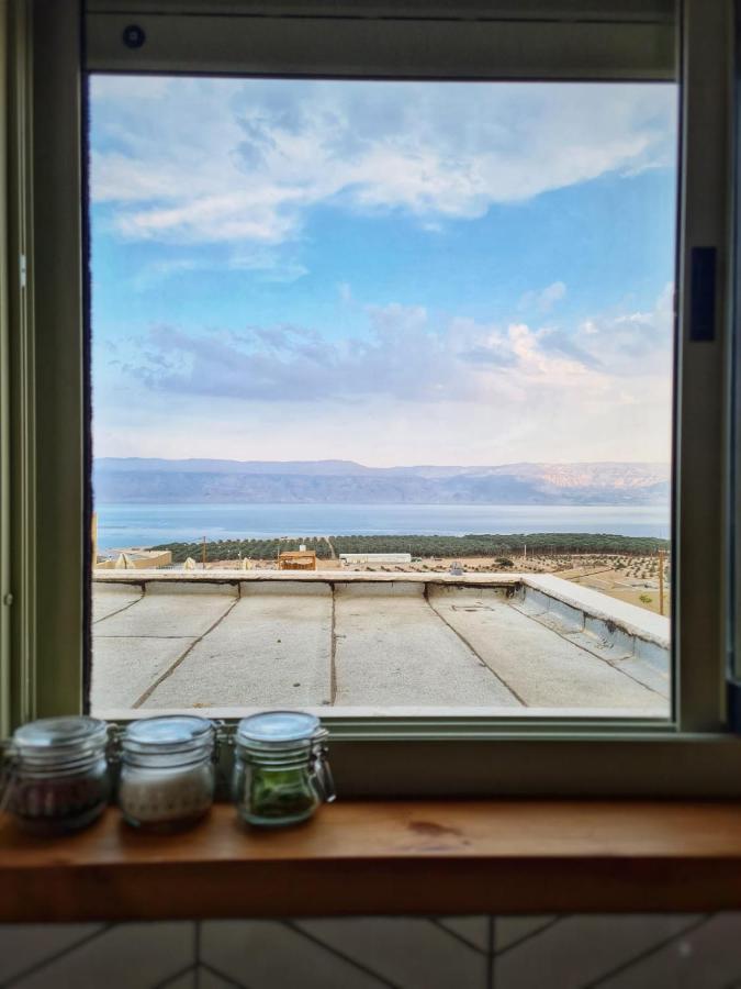 Exceptional View On The Dead Sea Unit Leilighet Avnat Eksteriør bilde